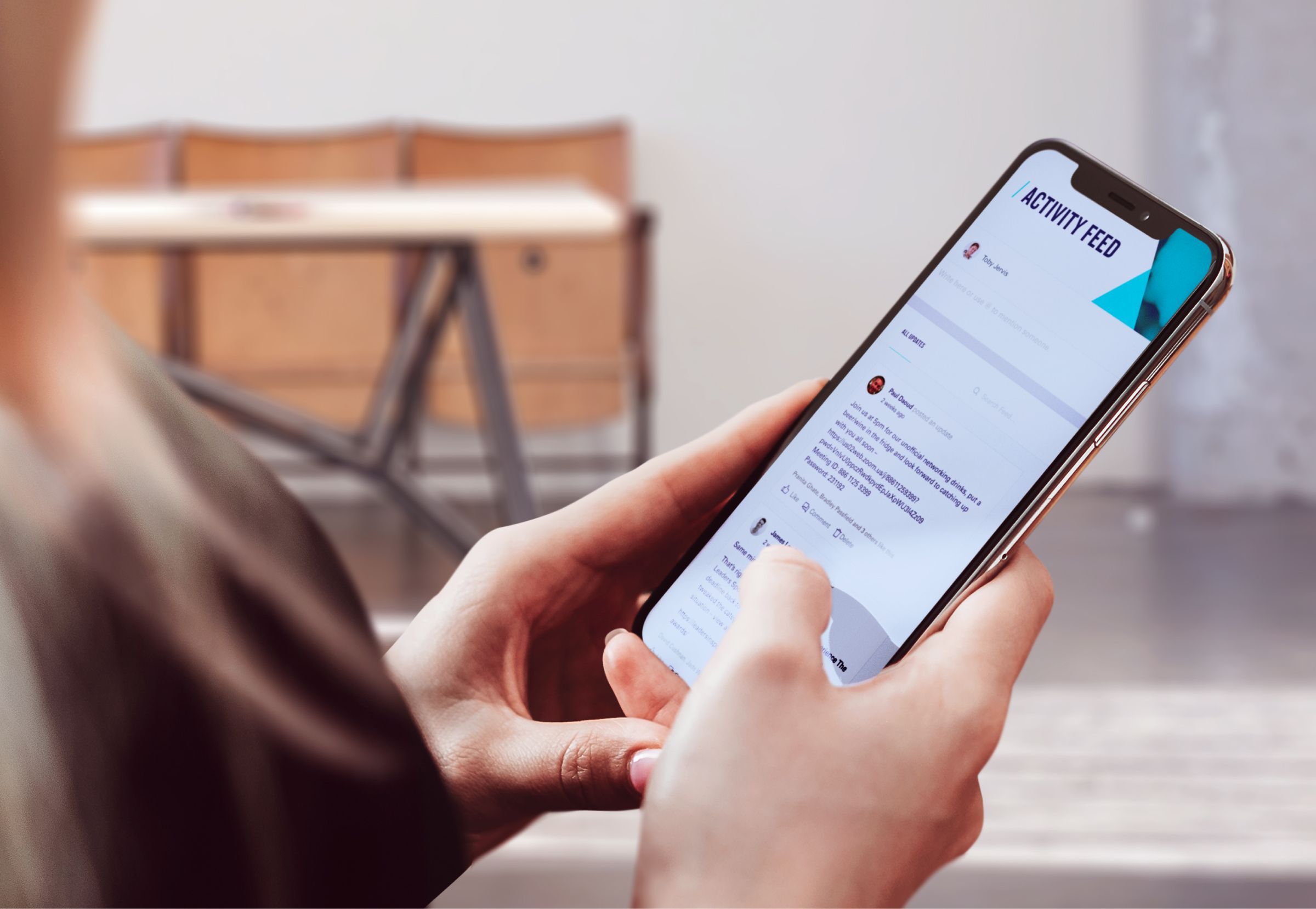 Leaders Week Direct Platform on a Phone