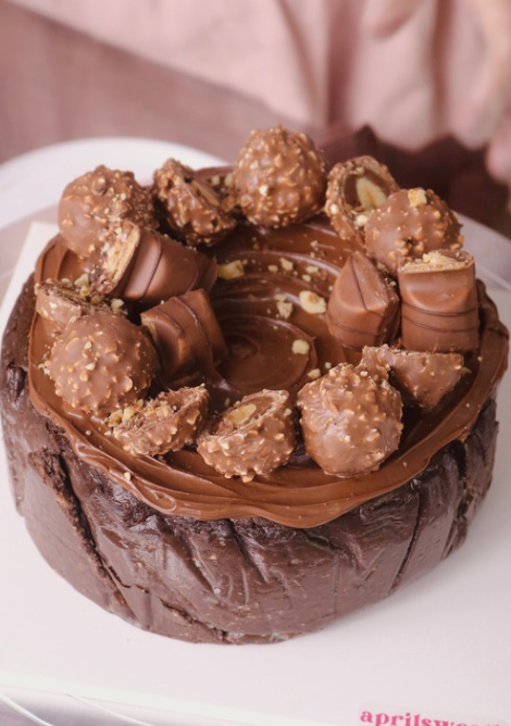 Burnt Cheesecake Ferrero Kinder Bueno 16cm
