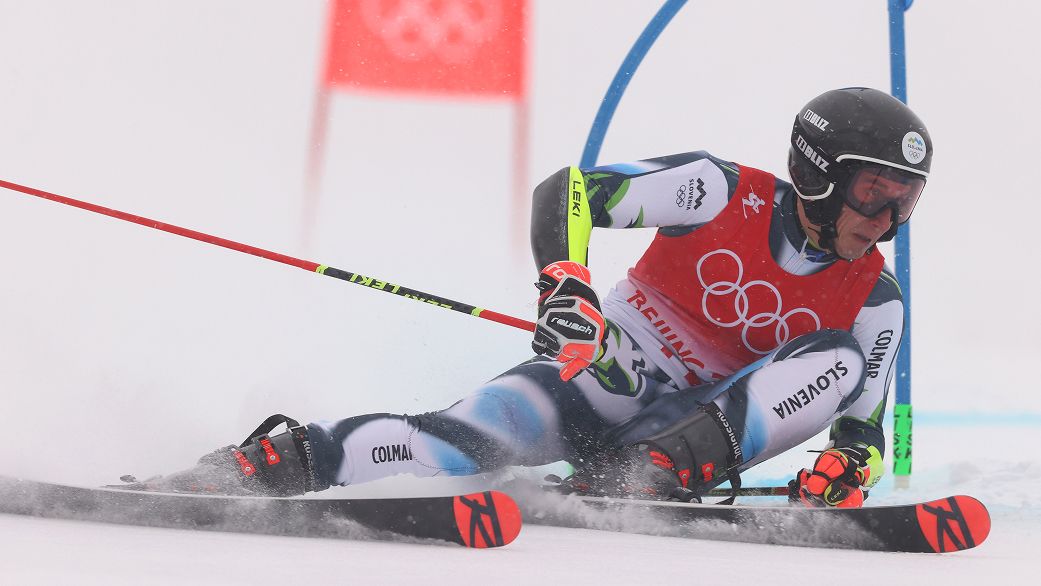 Žan Kranjec discesa gara