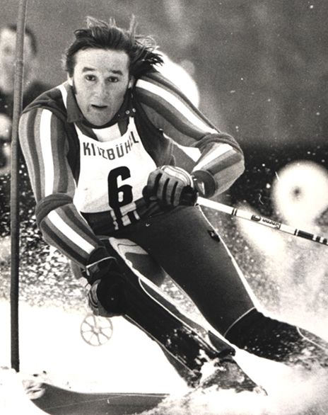 Piero Gros Bianco e nero in gara