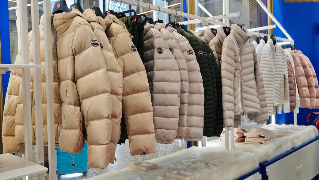 Milan pop-up store for jackets