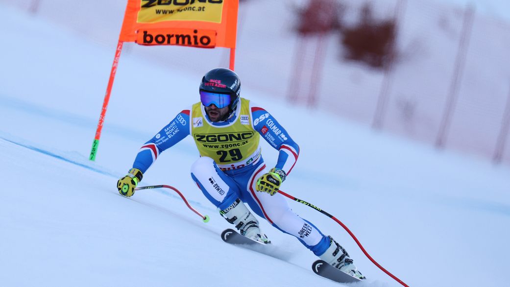 Matthieu Bailet discesa gara