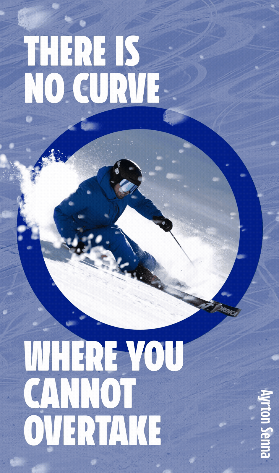 There is no curve where you cannot overtake