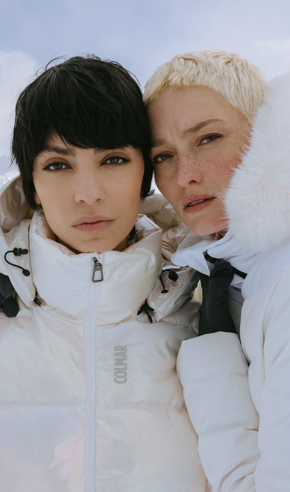 Shooting due donne sulla neve