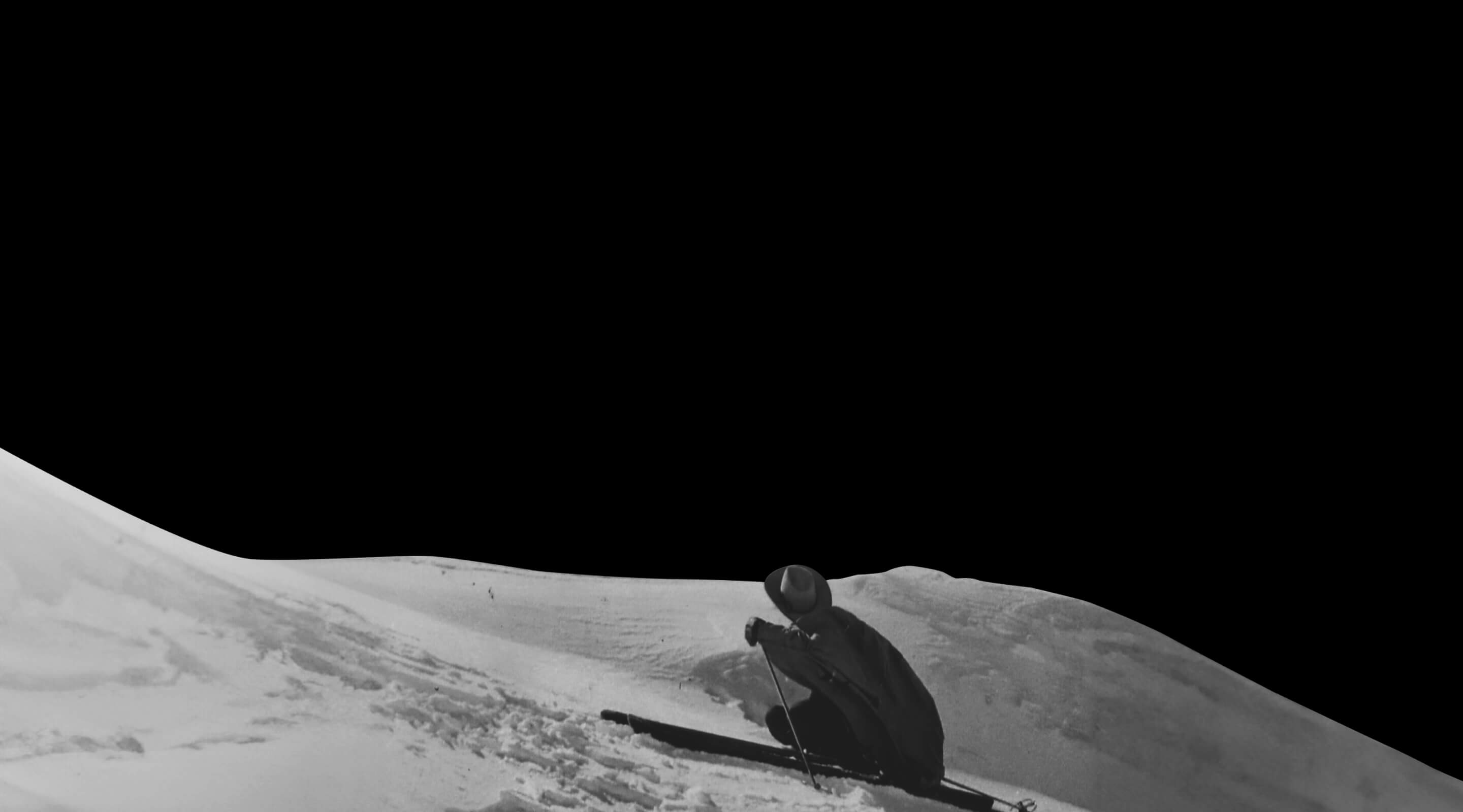 black and white photos of mountains