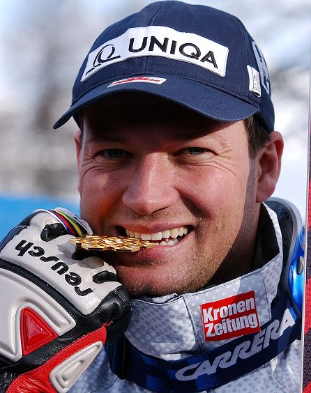 Stephan Eberharter Portrait Medaglia