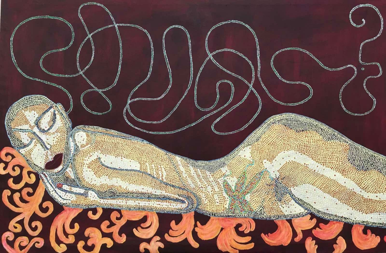 Maleri af Henriette Blix, 2018