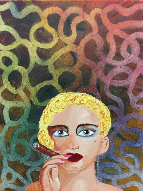 Maleri af Henriette Blix, 2019