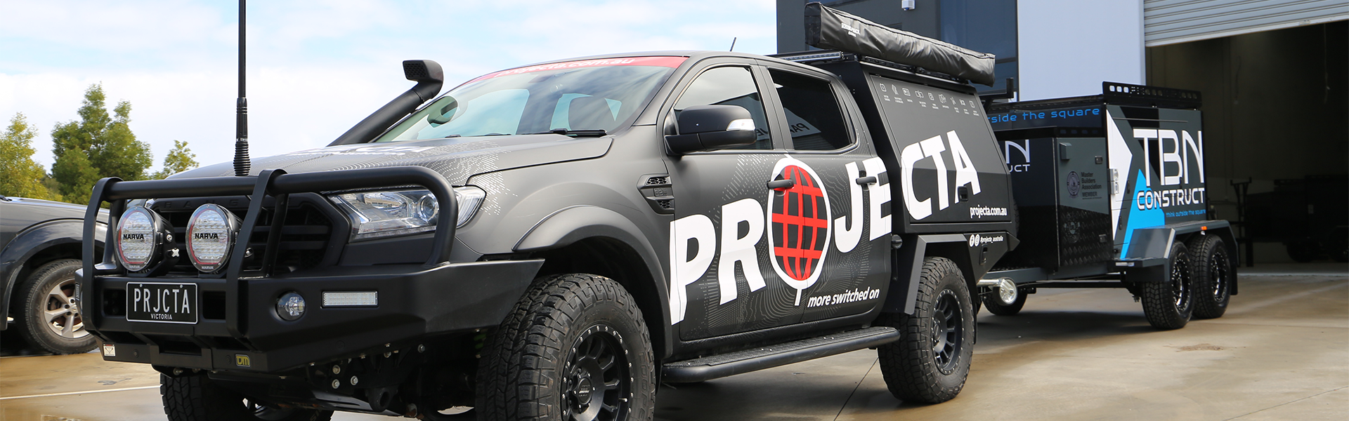 Projecta Helps a Tradie Trailer Uprising 