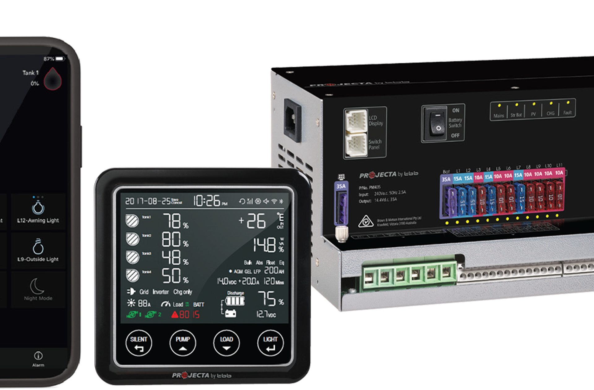 Projecta Launches New 'Intelli-RV' Power Management Systems