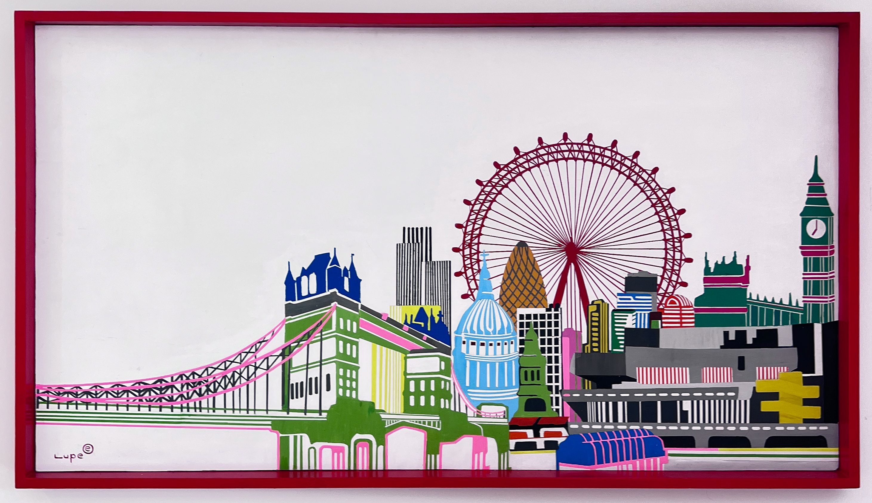 London Skyline artwork
