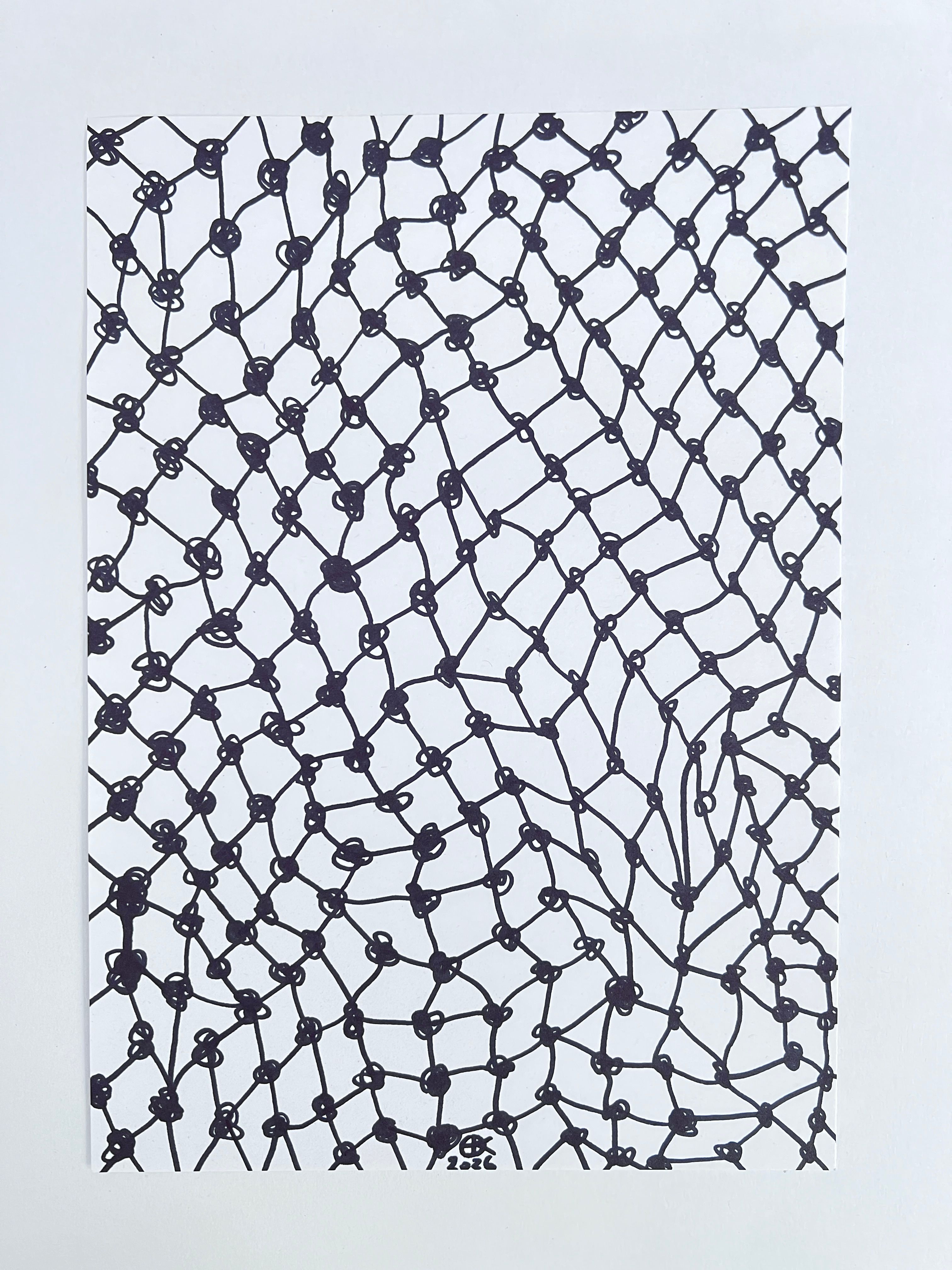 Meshy Drawing no. 46, artist sketch