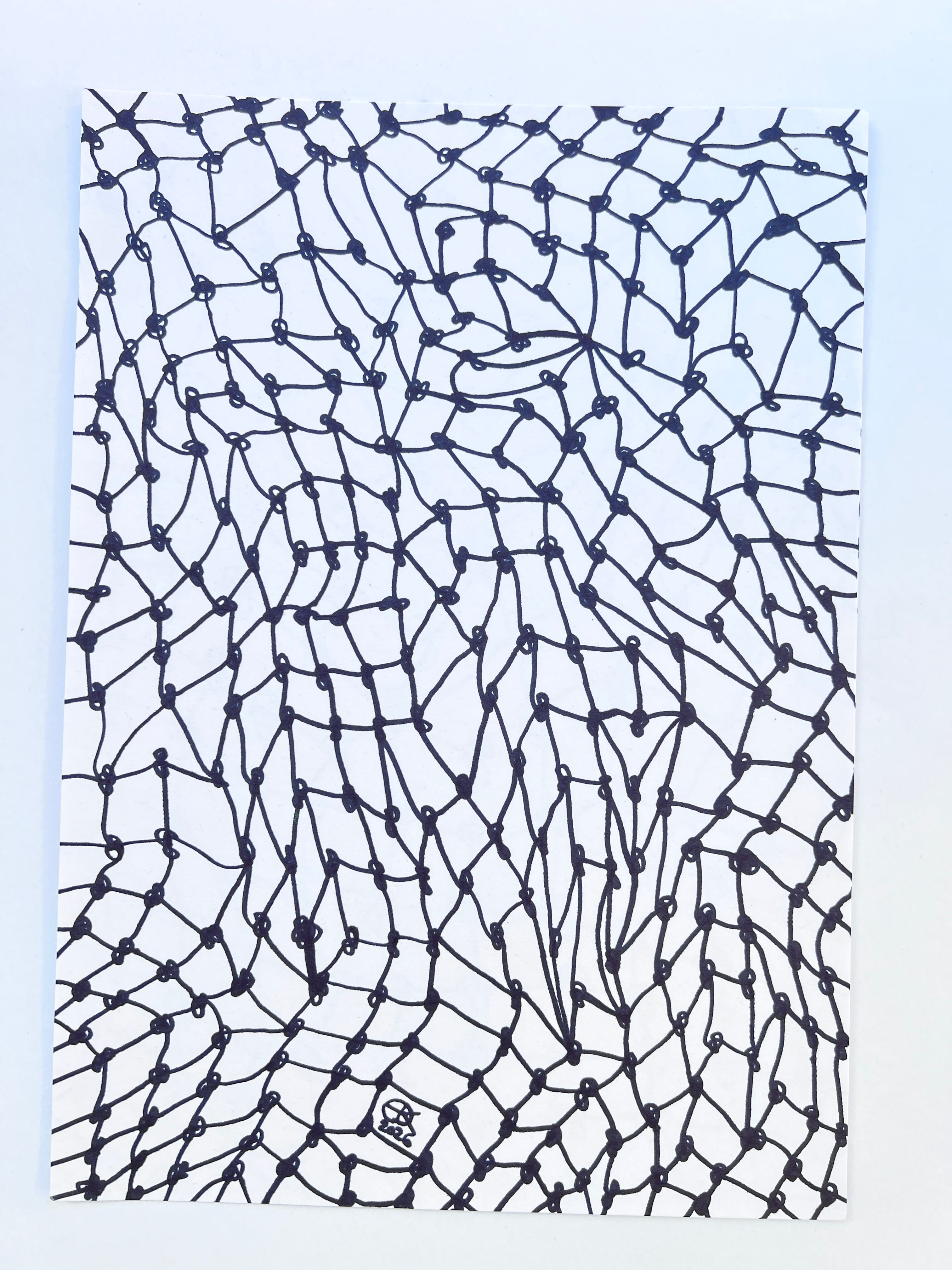 Meshy drawing no.36, artist sketch