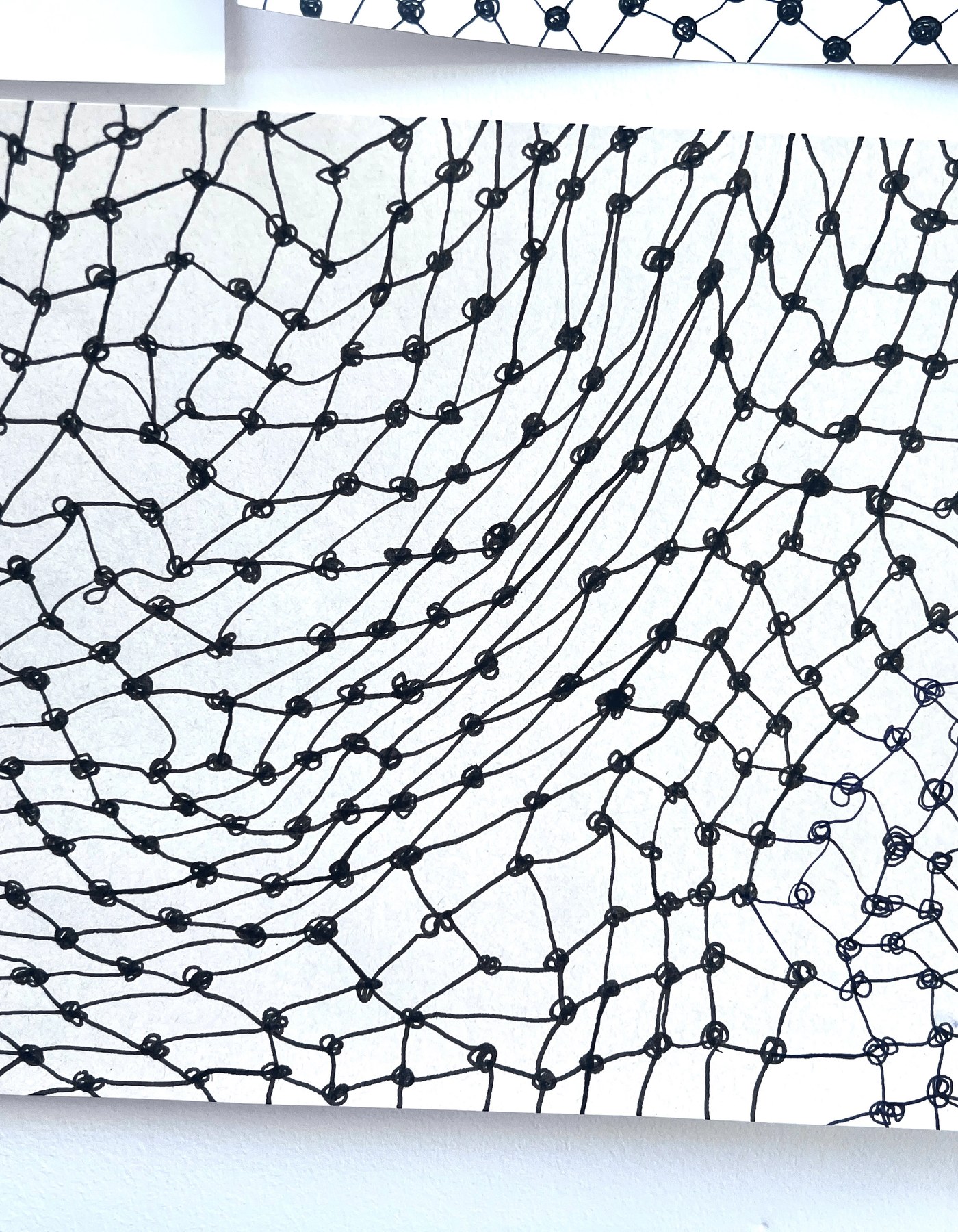 Mesh drawing no.11, artist sketch