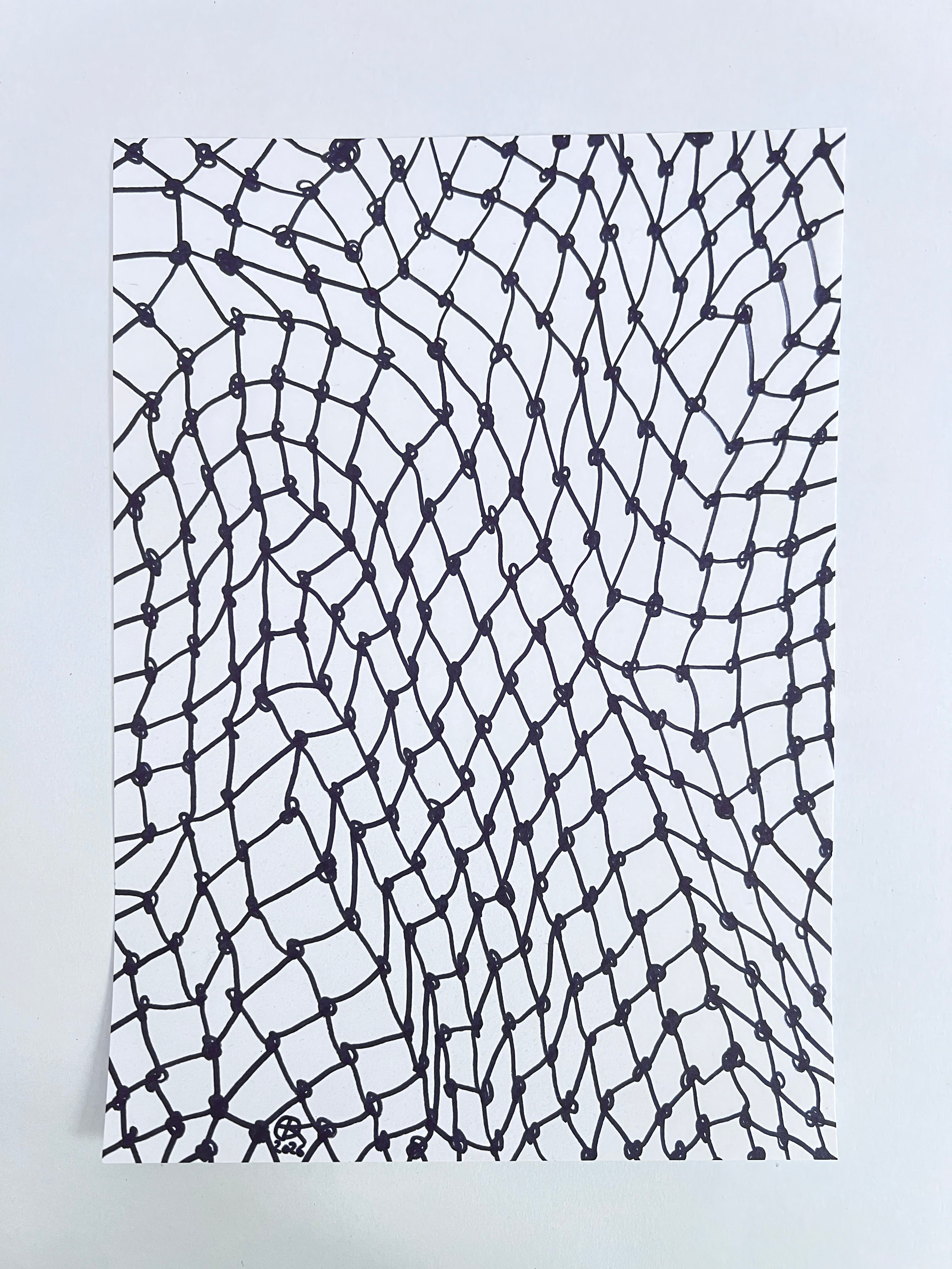 Meshy drawing no. 47, artist sketch
