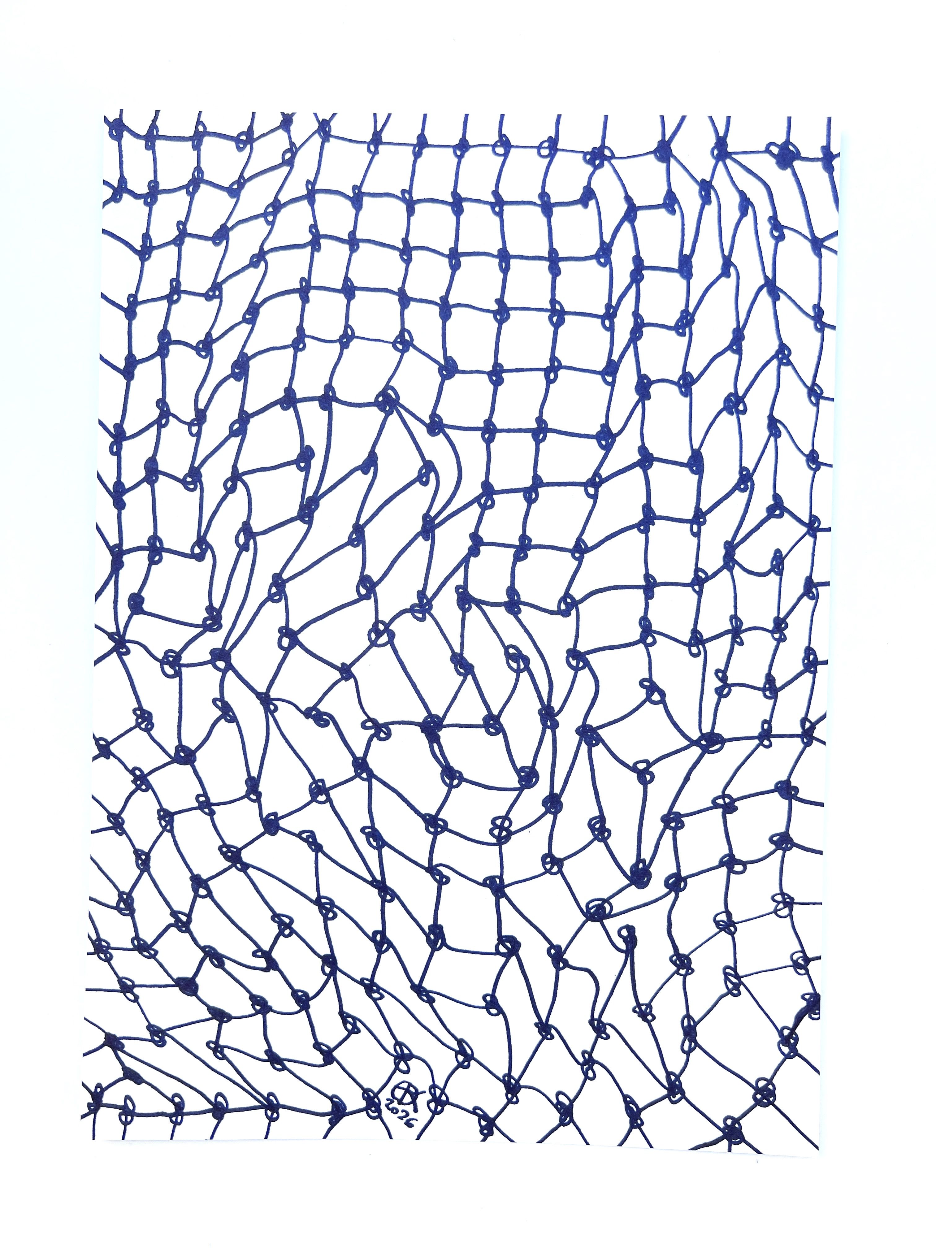 Meshy drawing no. 39, artist sketch