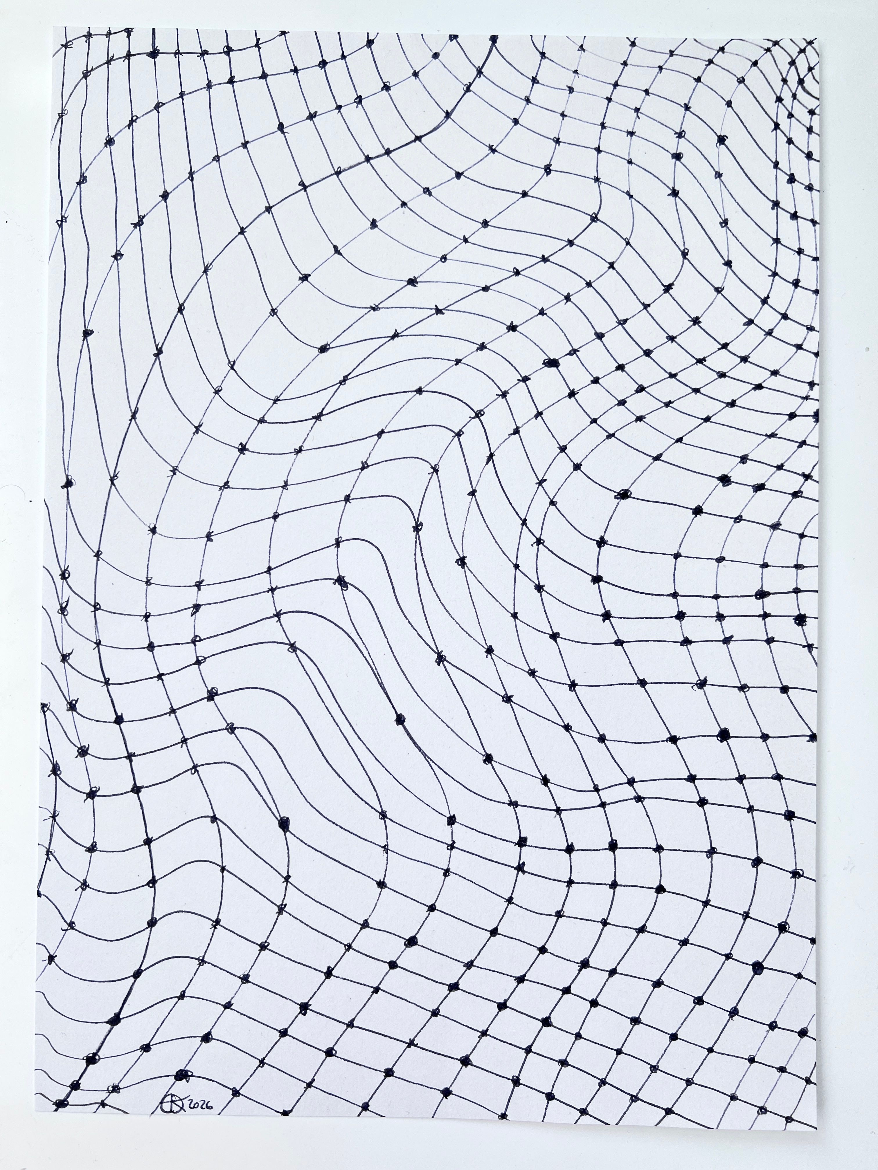 Meshy drawing no. 78, artist sketch