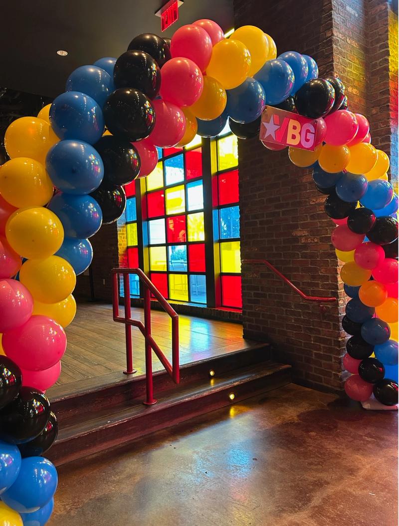 Social Booth LV balloons photo