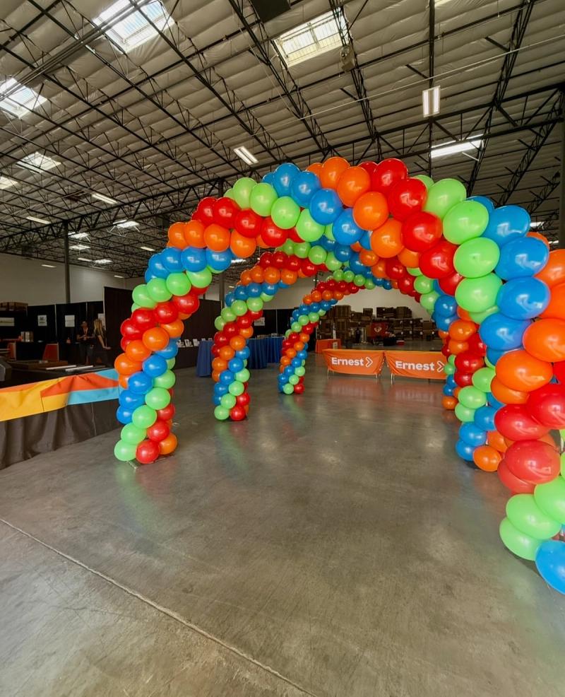 Social Booth LV balloons photo