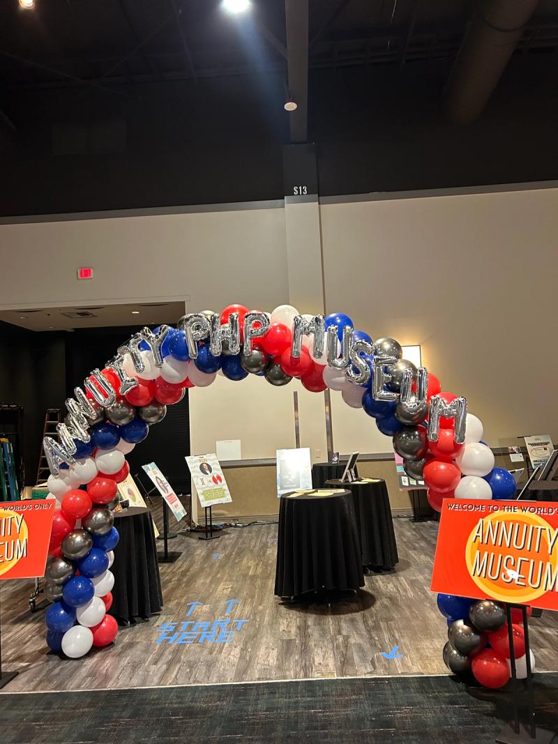 Social Booth LV balloons photo