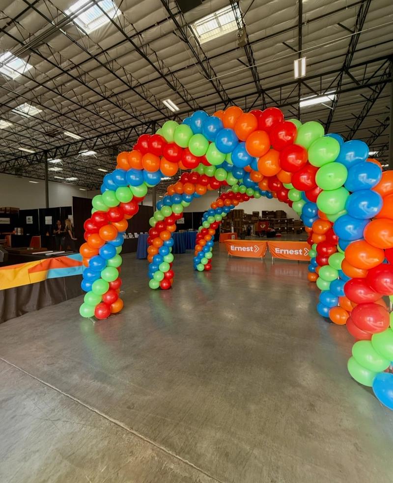 Social Booth LV balloons photo