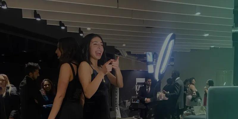 360 booth experience at corporate event