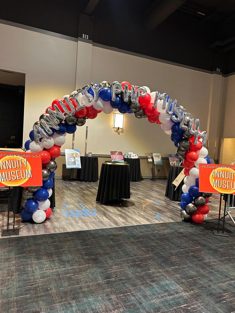 Social Booth LV balloons photo
