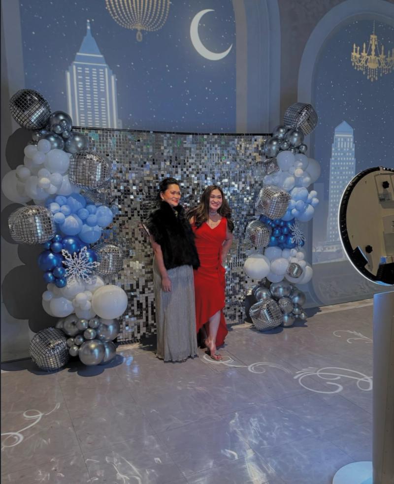 Social Booth LV balloons photo