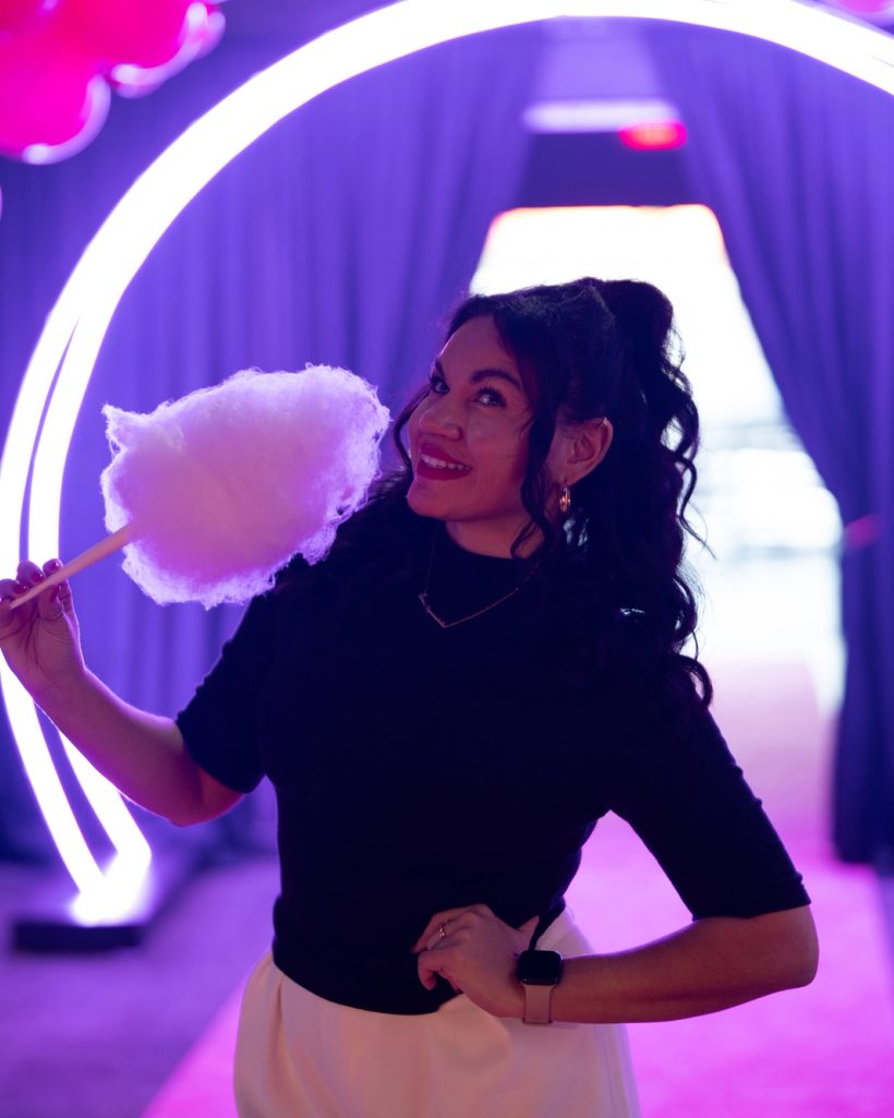 Christine Curtis, owner of Social Booth LV, at a Las Vegas event