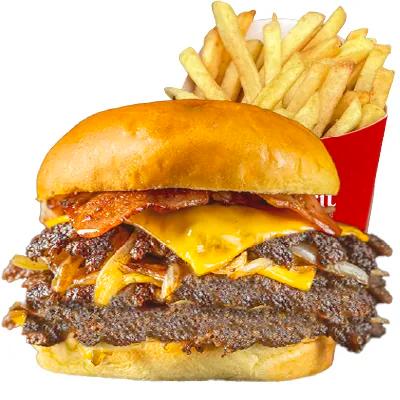 Imagen de Más Smash Triple Burger