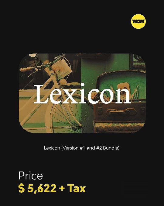 Lexicon Font