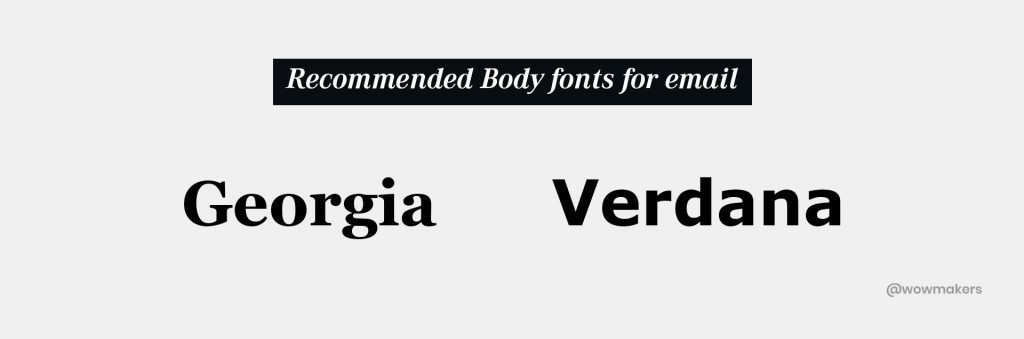 Body Font