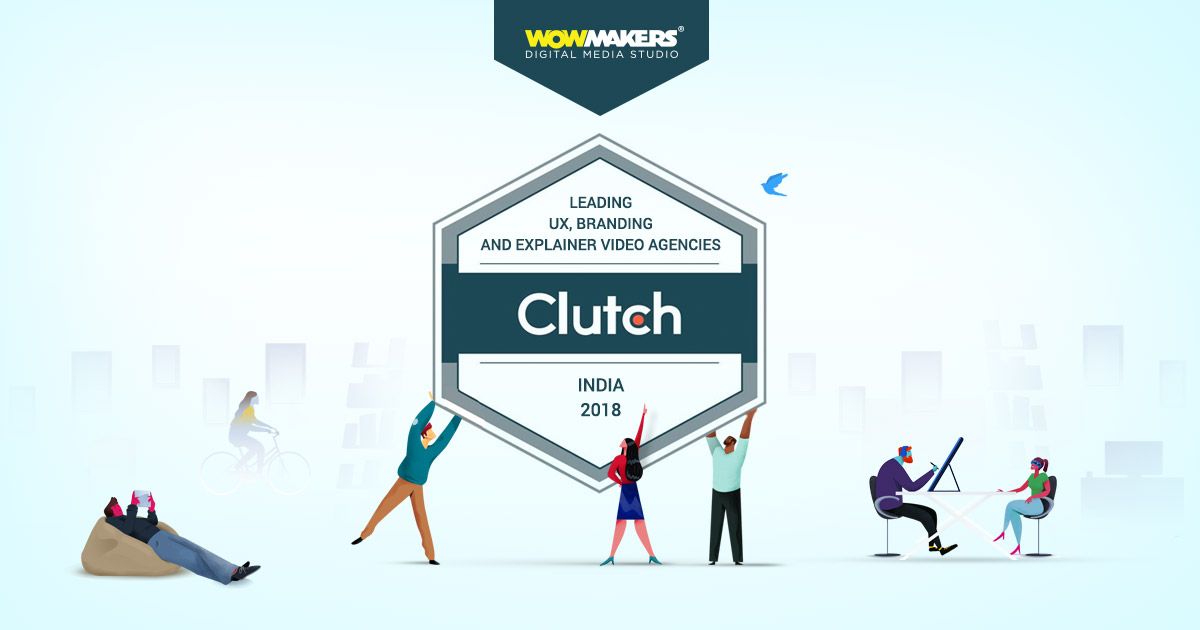 WowMakers Earns Top Spot in Clutch’s Ranking of UX, Branding, and Explainer Video in India
