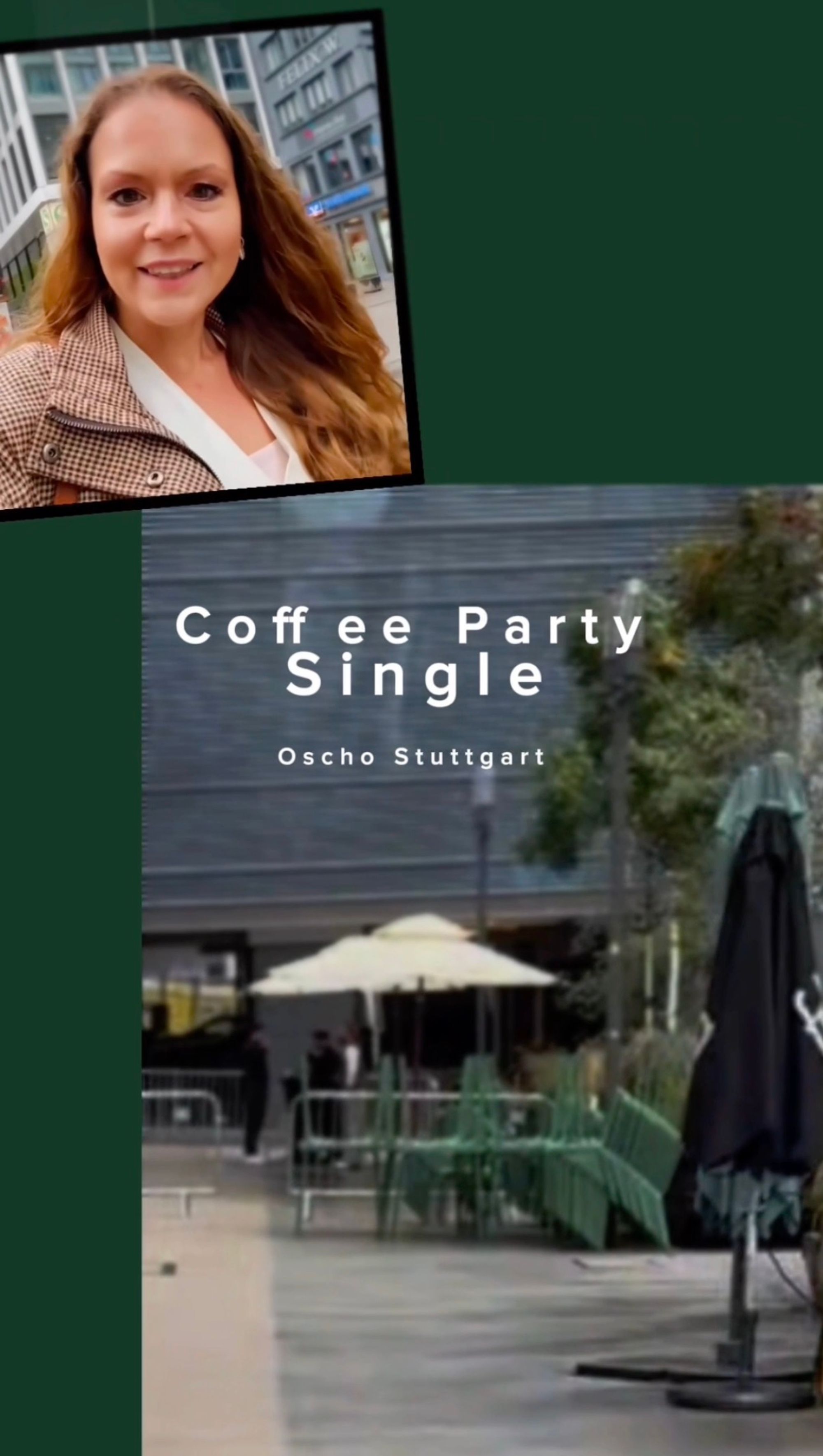 Kaffee trinken und vielleicht jemand kennenlernen. Sounds like a plan.