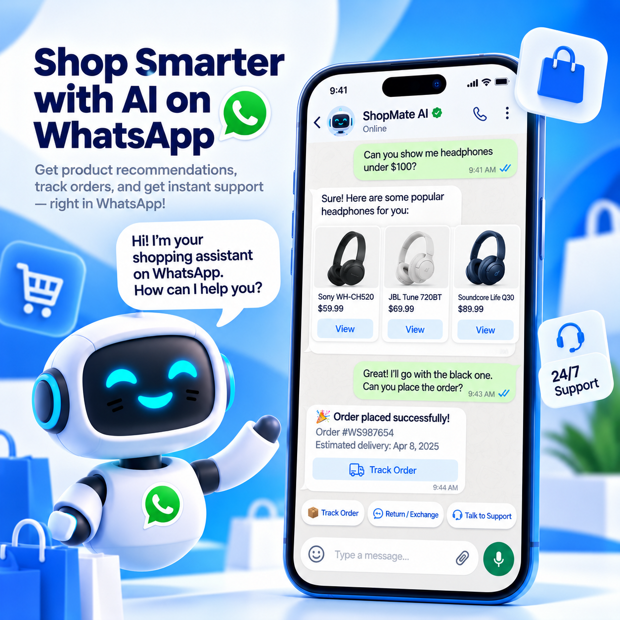 How WhatsApp Chatbots Are Transforming Customer Support and Sales