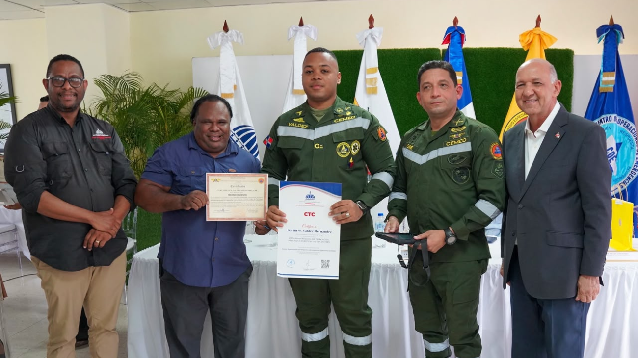 Imagen relacionada con CTC y Cemed capacitan a militares y miembros de organismos de socorro en drones y nuevas tecnologías