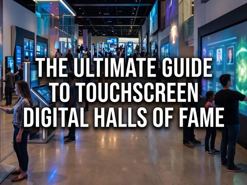 The Ultimate Guide to Touchscreen Digital Halls of Fame