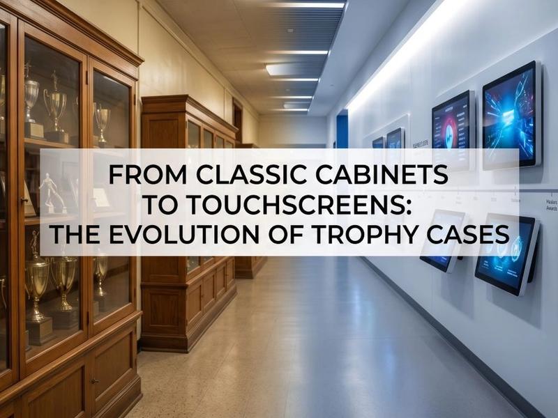 From Classic Cabinets to Touchscreens: The Evolution of Trophy Cases 