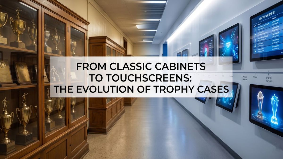 From Classic Cabinets to Touchscreens: The Evolution of Trophy Cases 