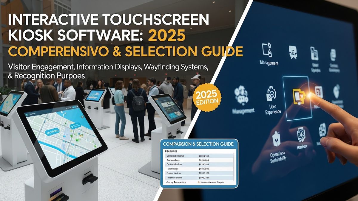 Interactive Touchscreen Kiosk Software: Comprehensive 2025 Comparison & Selection Guide