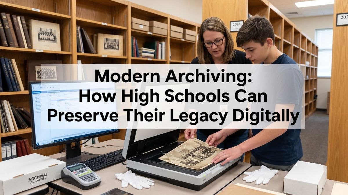 Modern Archiving: How High Schools Can Preserve Their Legacy Digitally