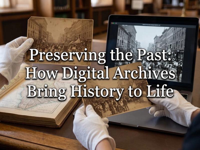 Preserving the Past: How Digital Archives Bring History to Life