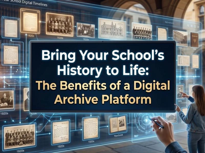 Bring Your School’s History to Life: The Benefits of a Digital Archive Platform 