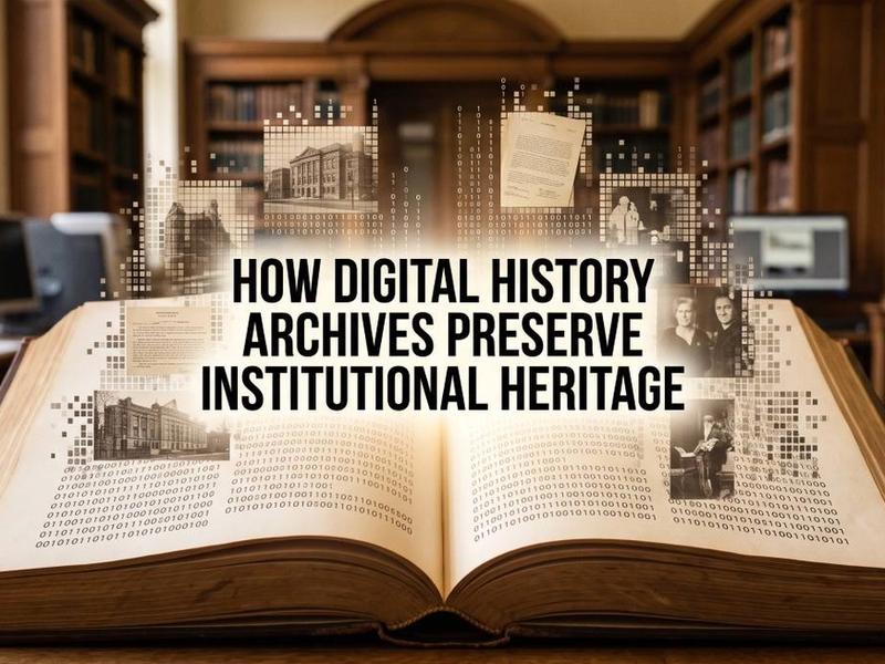 How Digital History Archives Preserve Institutional Heritage