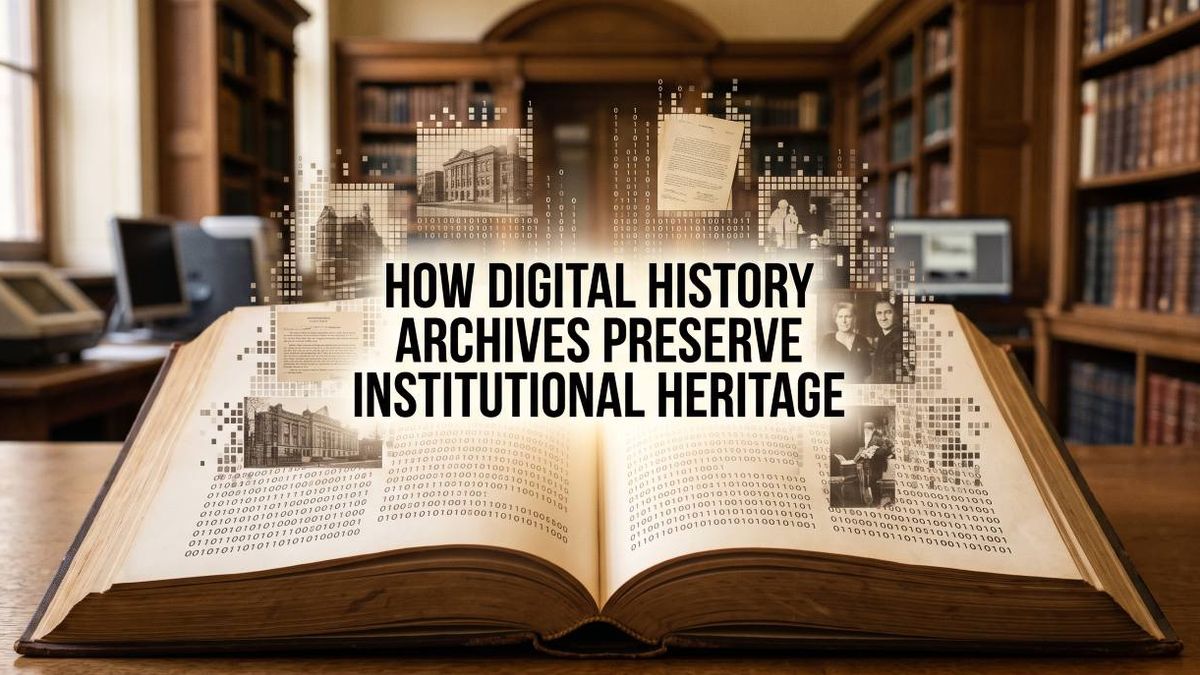 How Digital History Archives Preserve Institutional Heritage