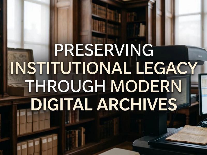 Preserving Institutional Legacy Through Modern Digital Archives