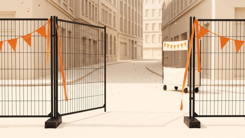 The Parade Gate Still Open