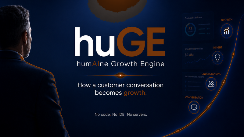 How huGE Turns a Customer Conversation Into Growth