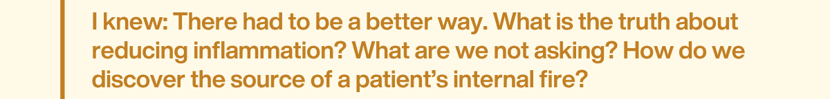 truth about reducing inflammation?
