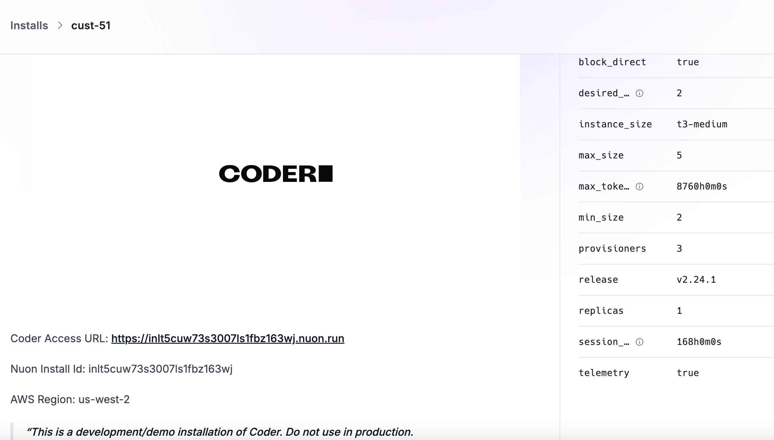 App Config